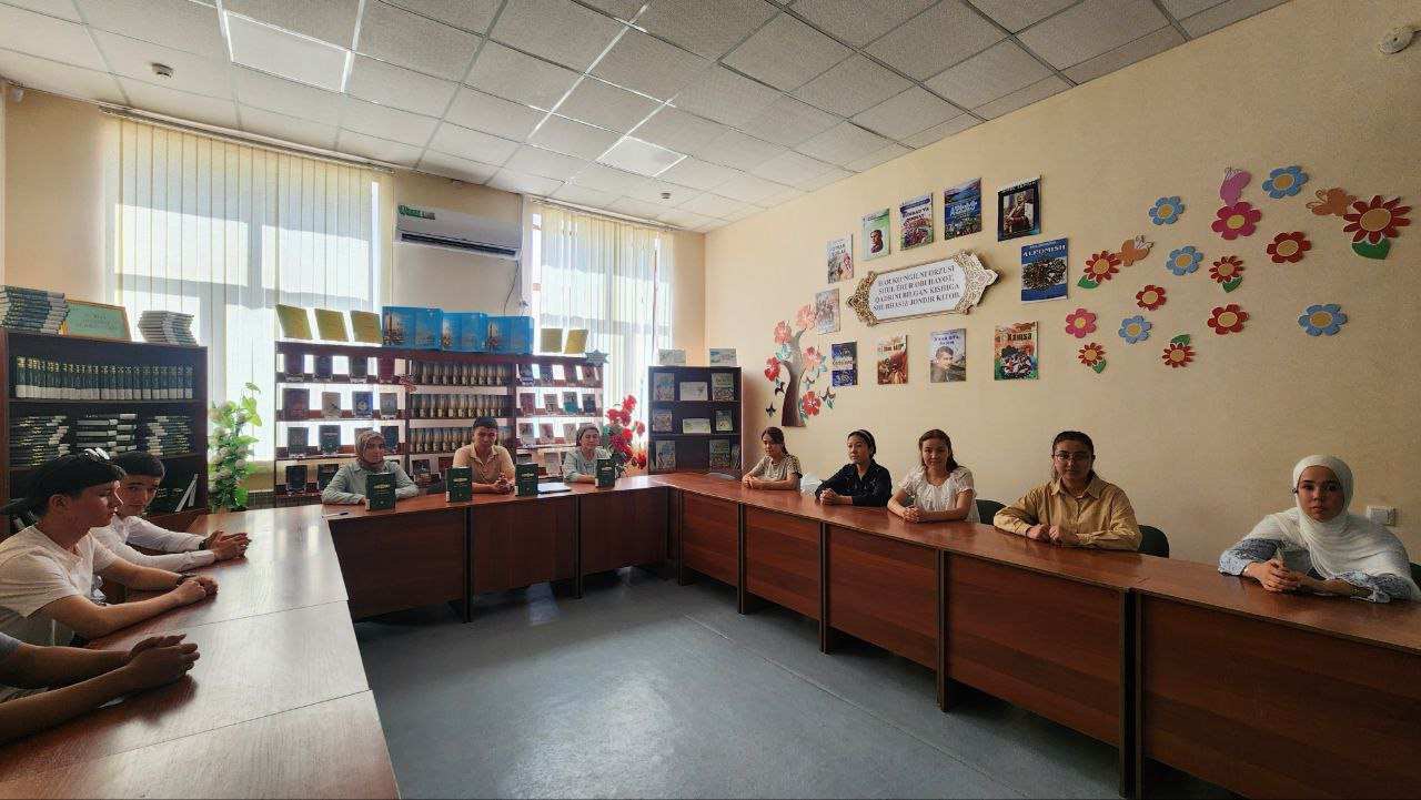 “Bulbuldayinkim faryod etarman” deb nomlangan davra suhbati tashkil etildi.