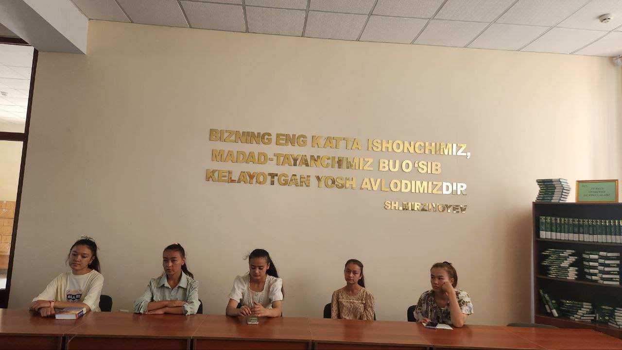 “Kitob va mutolaa haftaligi” - 02.09.2025