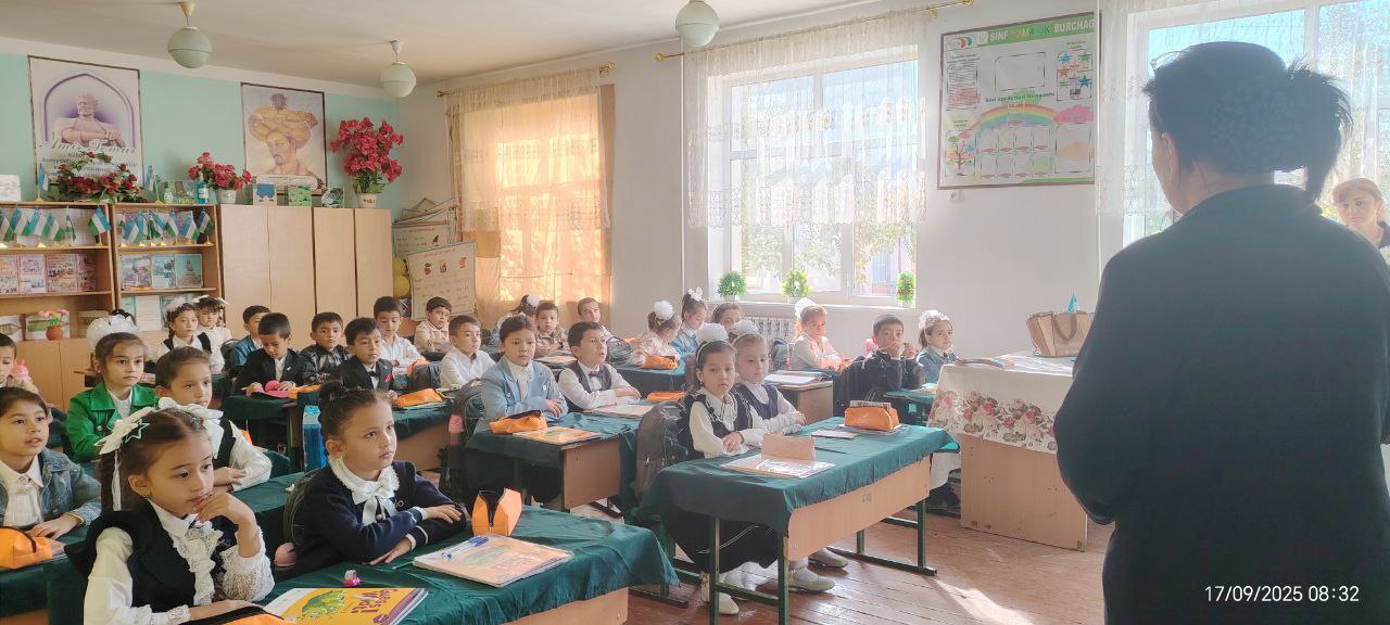 "Moviy jamadon tashrifi" loyihasi - 142-maktab