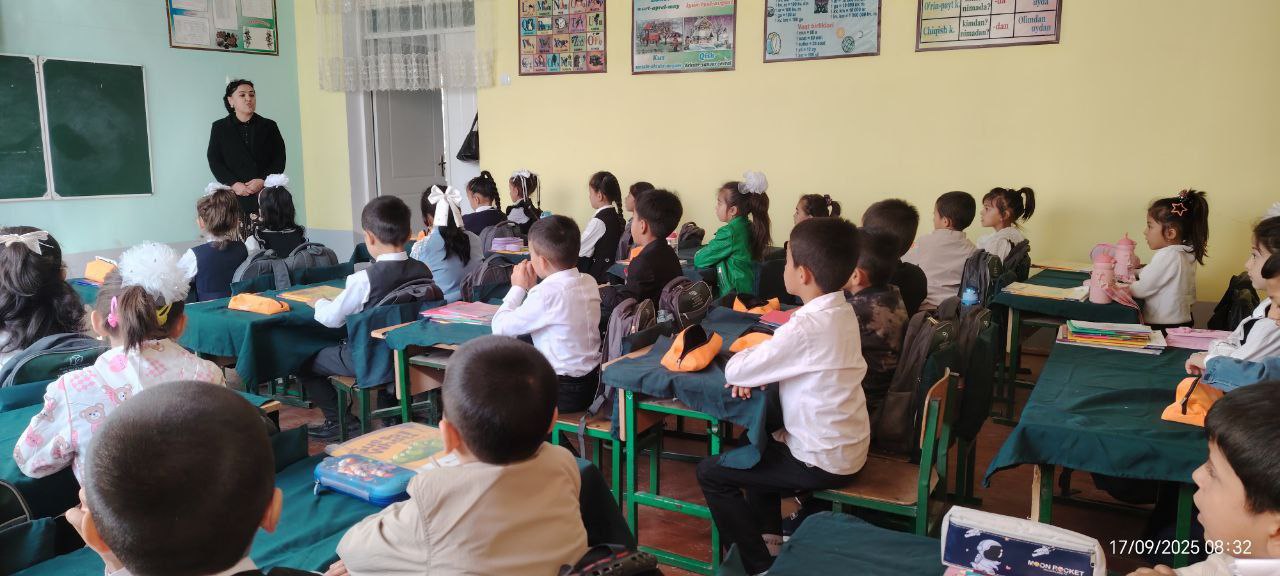 "Moviy jamadon tashrifi" loyihasi - 142-maktab