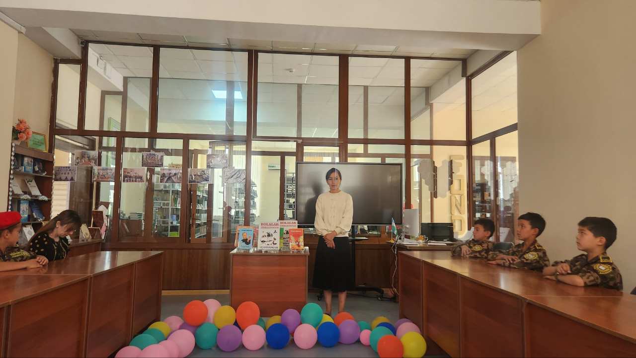 Yangi kitoblar taqdimoti - "Qalqon jasorat" maktabi