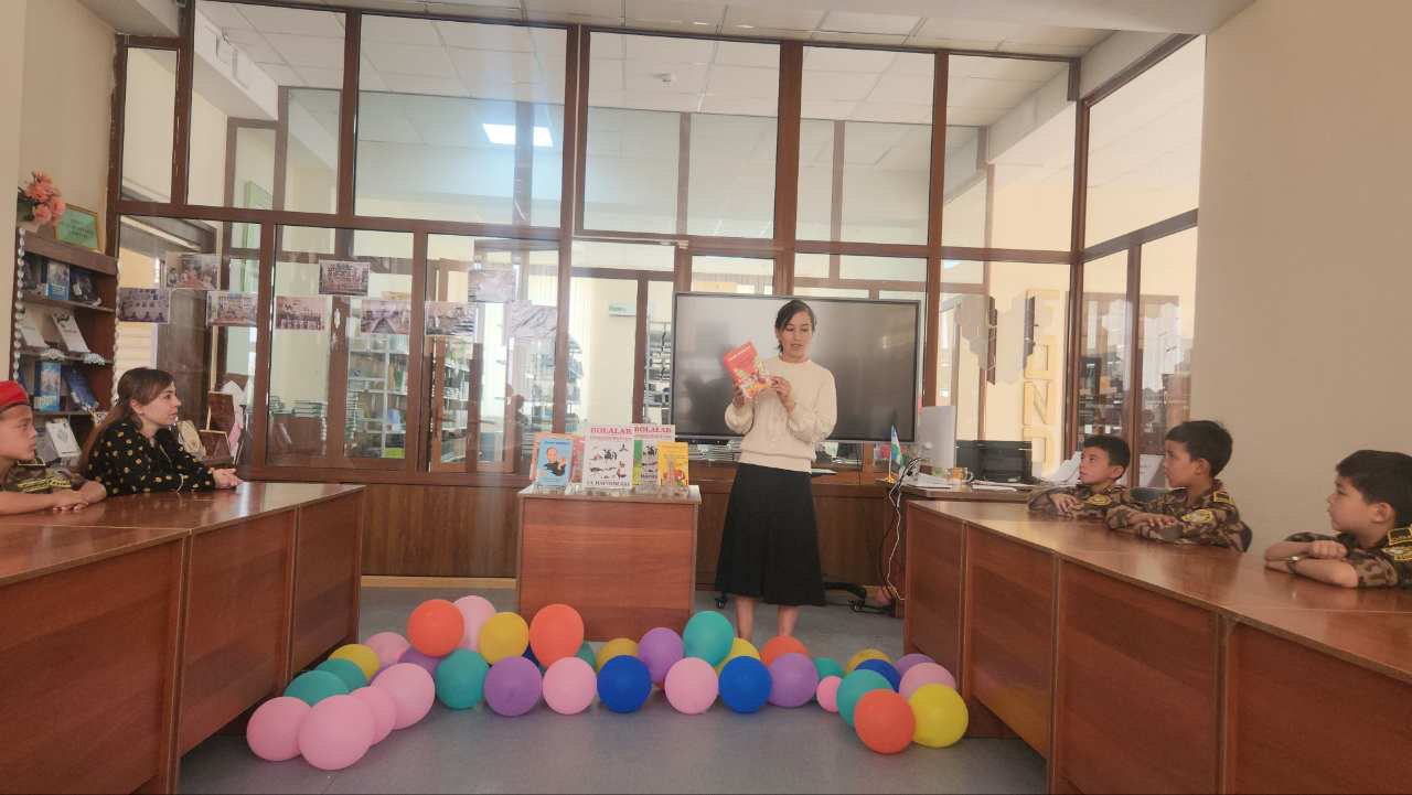 Yangi kitoblar taqdimoti - "Qalqon jasorat" maktabi