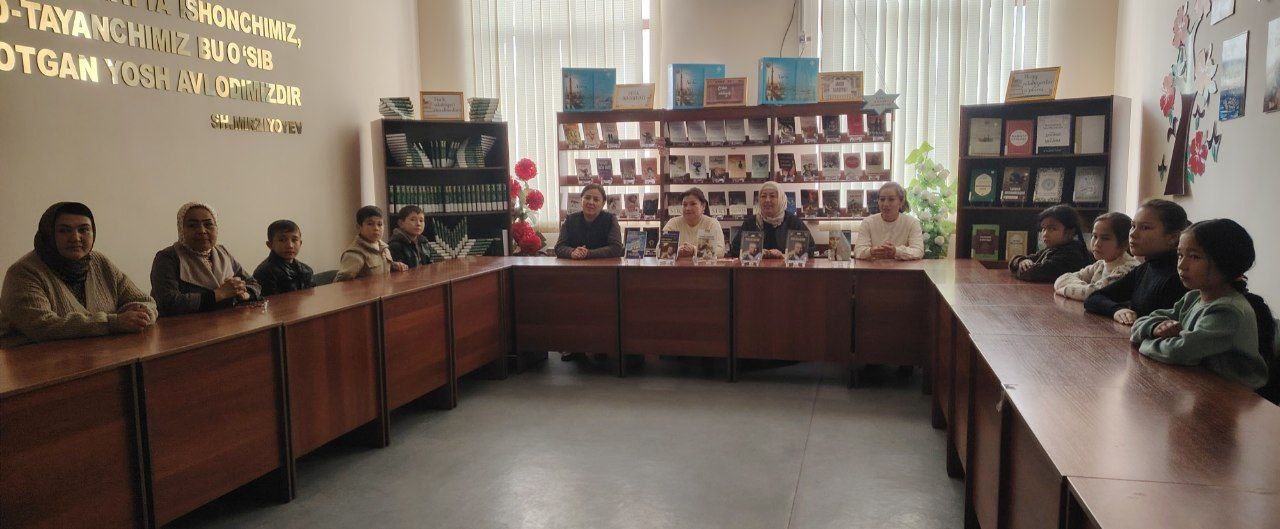 Urgut tuman axborot-kutubxona markazida Qirg‘iziston   xalq yozuvchisi Chingiz Aytmatovning tavallud  topgan kun munosabati bilan davra suhbati bo‘lib o‘tdi.