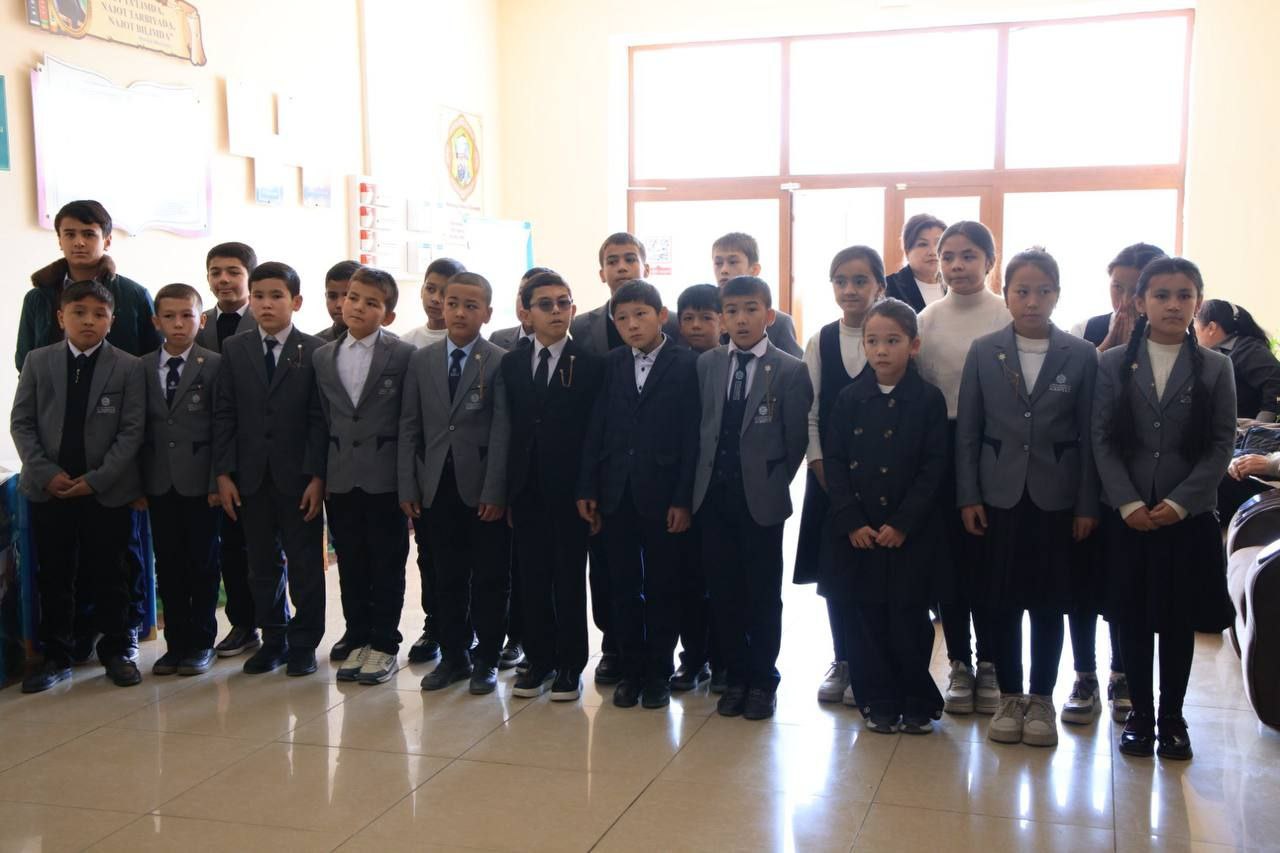 "INFOLIB OʻZBEKISTON 2025" XIV MILLIY AXBOROT-KUTUBXONA HAFTALIGI davom etmoqda - ixtisoslashtirilgan maktab oʻquvchilari