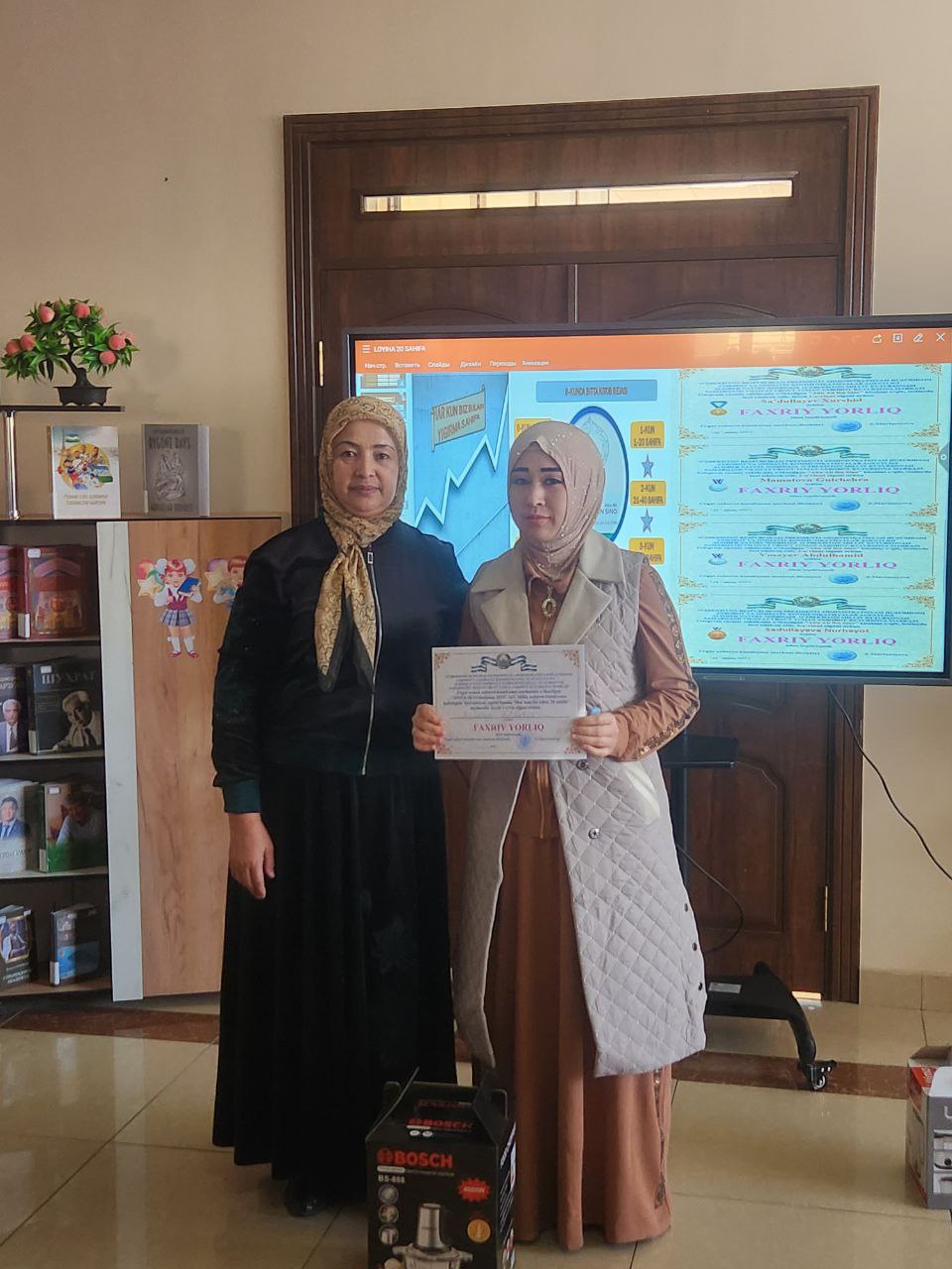 "INFOLIB OʻZBEKISTON 2025" XIV MILLIY AXBOROT-KUTUBXONA HAFTALIGI DAVOM ETMOQDA - Eng faol kitobxon