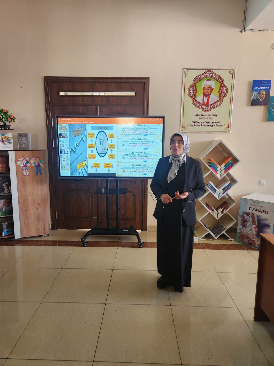 "INFOLIB OʻZBEKISTON 2025" XIV MILLIY AXBOROT-KUTUBXONA HAFTALIGI DAVOM ETMOQDA - Eng faol kitobxon